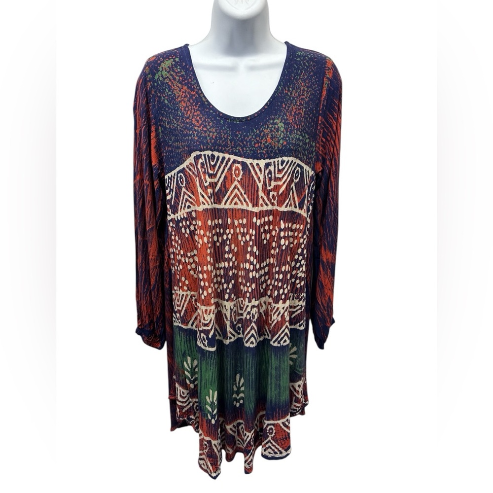 NWT. Sacred Threads Onesize Tunic.  219750. CL/GR03